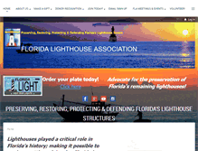 Tablet Screenshot of floridalighthouses.org